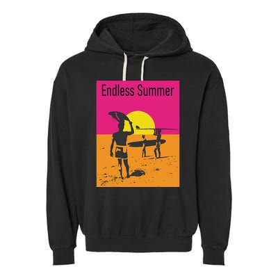 Endless Summer Surf Garment-Dyed Fleece Hoodie