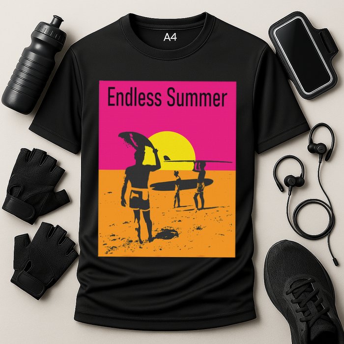Endless Summer Surf Cooling Performance Crew T-Shirt