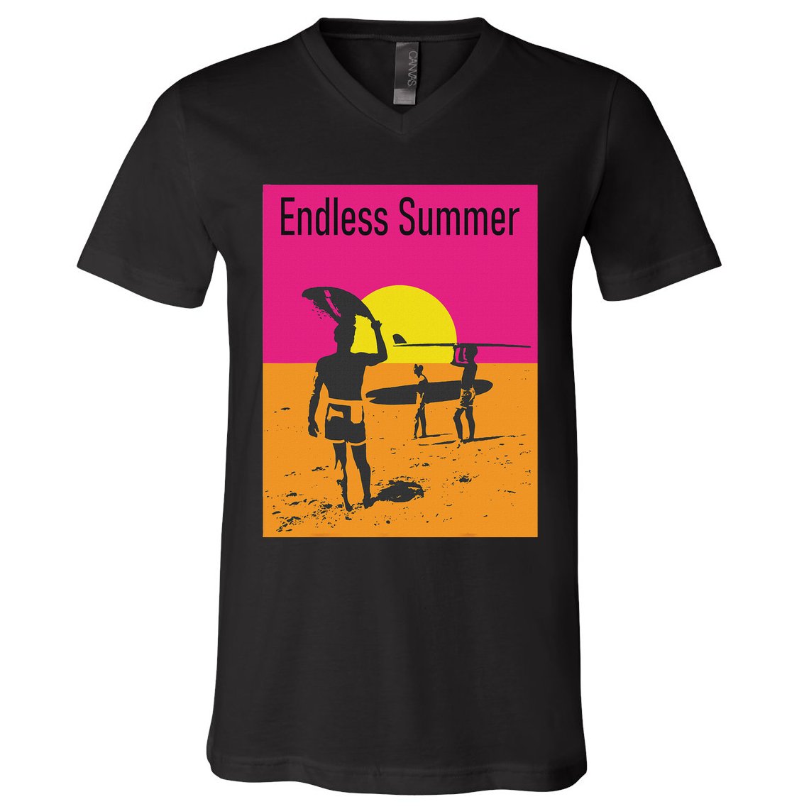 Endless Summer Surf V-Neck T-Shirt