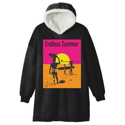 Endless Summer Surf Hooded Wearable Blanket