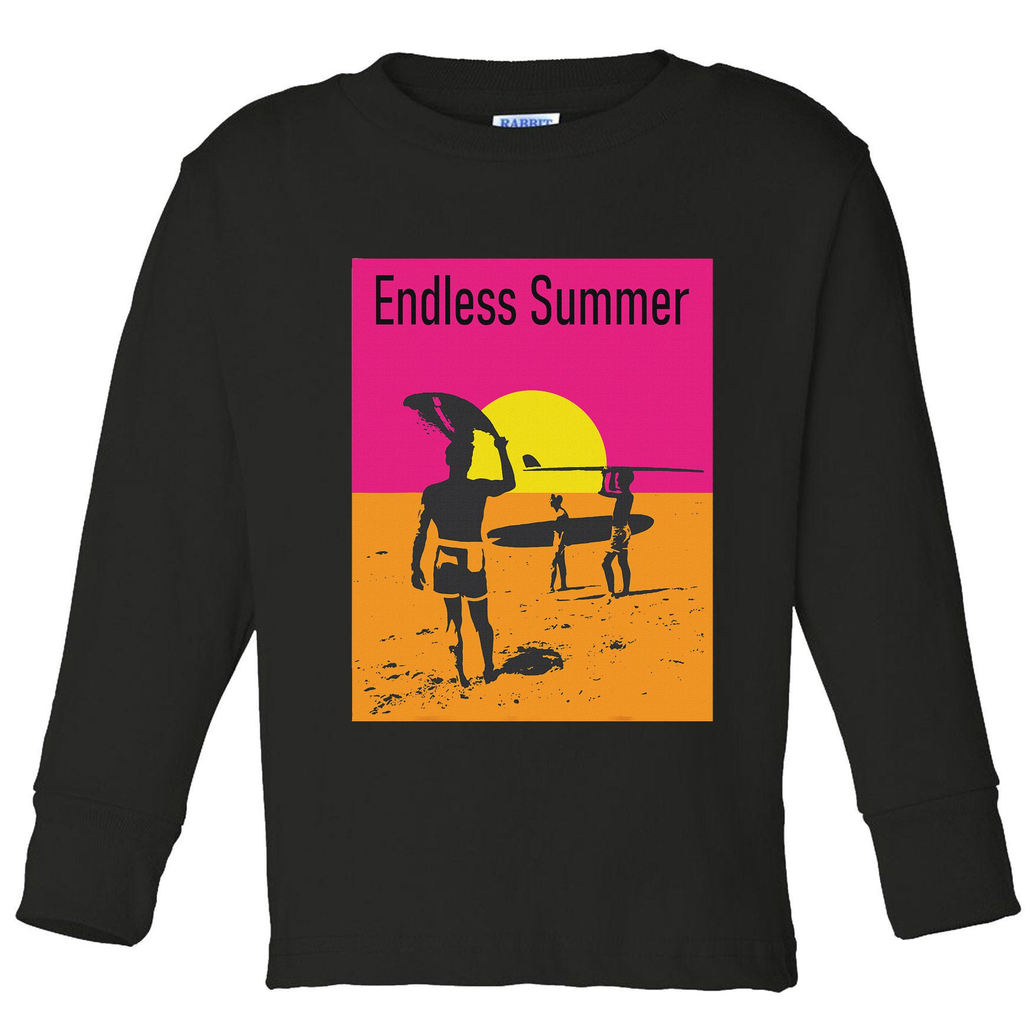 Endless Summer Surf Toddler Long Sleeve Shirt