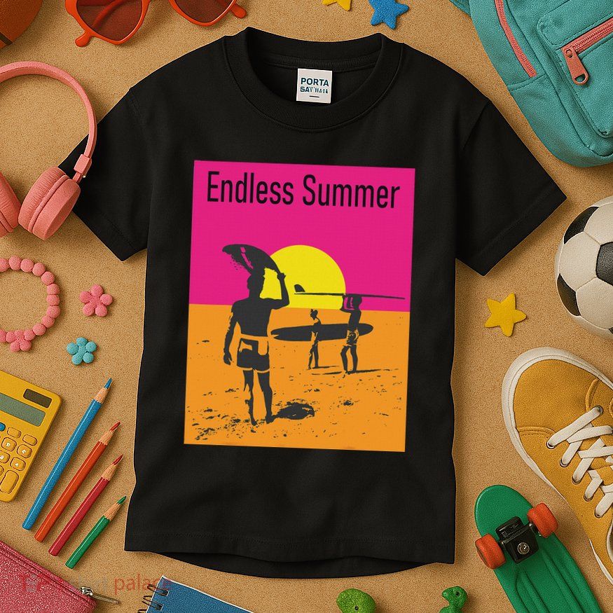 Endless Summer Surf Kids T-Shirt
