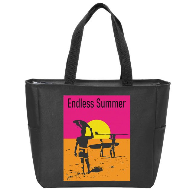 Endless Summer Surf Zip Tote Bag