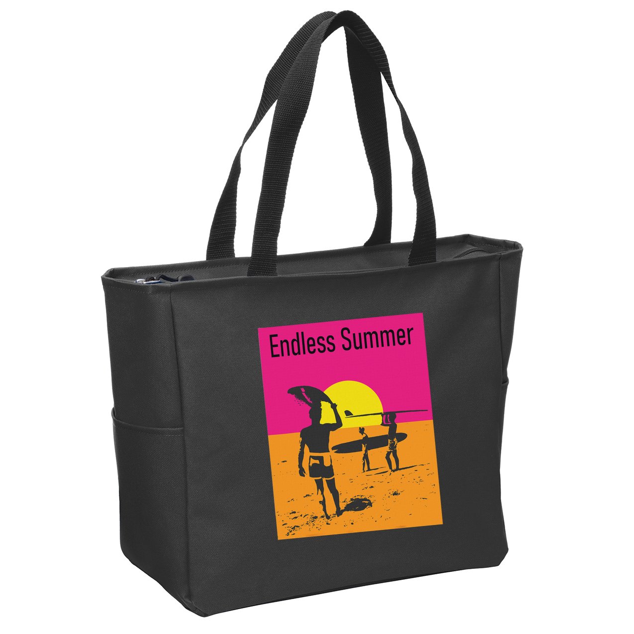Endless Summer Surf Zip Tote Bag