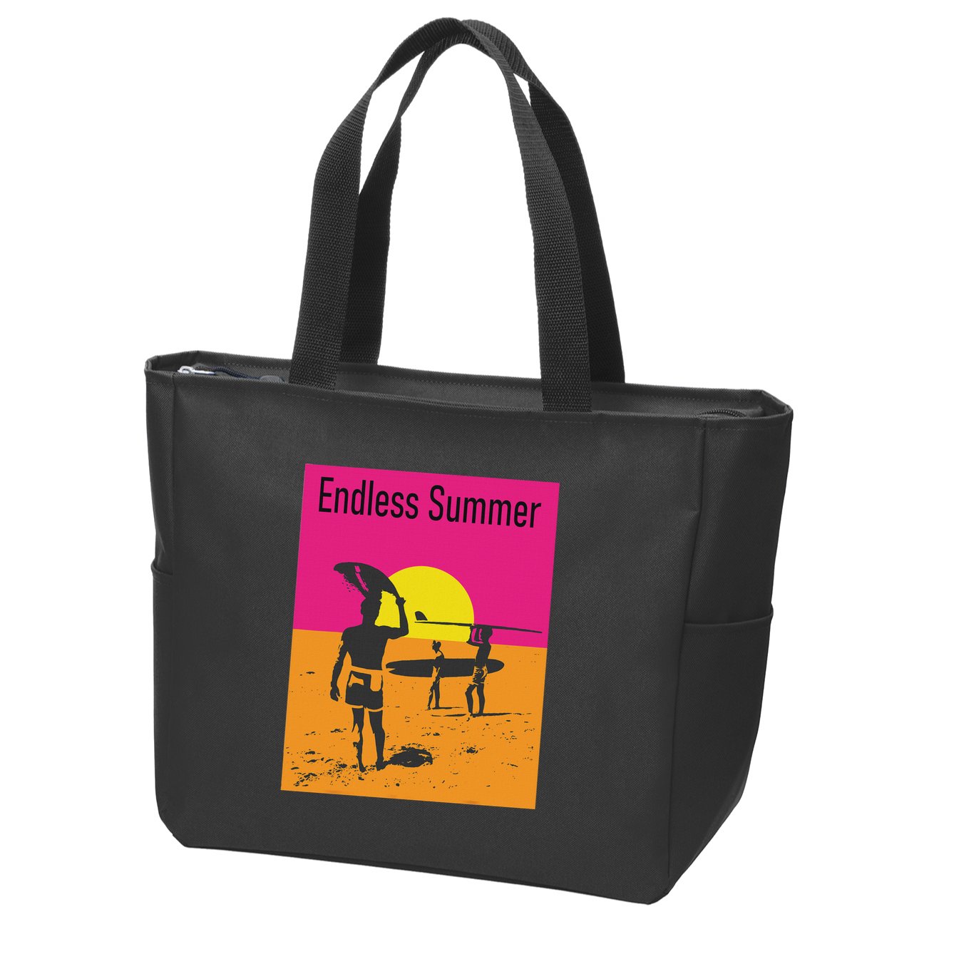 Endless Summer Surf Zip Tote Bag