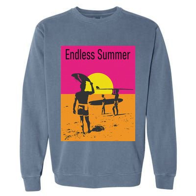 Endless Summer Surf Garment-Dyed Sweatshirt