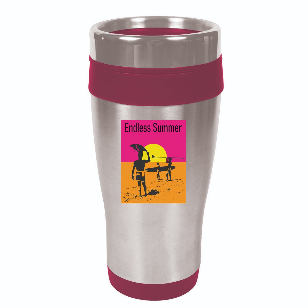 Endless Summer Surf 16oz Travel Tumbler