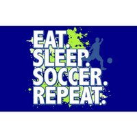 Eat Sleep Soccer Repeat Gift Bumper Sticker