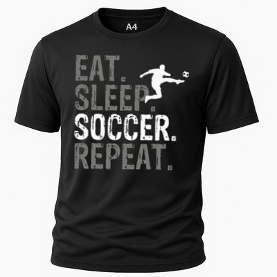 Eat Sleep Soccer Repeat Soccer Graphic Performance Shirt