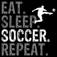 Eat Sleep Soccer Repeat Soccer Graphic Impact Tech Backpack