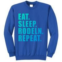 Eat Sleep Ski Repeat Snow Alpin Winter Funny Gift Sweatshirt