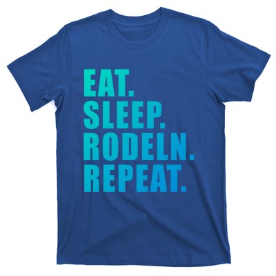 Eat Sleep Ski Repeat Snow Alpin Winter Funny Gift T-Shirt