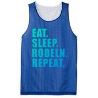 Eat Sleep Ski Repeat Snow Alpin Winter Funny Gift Mesh Reversible Basketball Jersey Tank