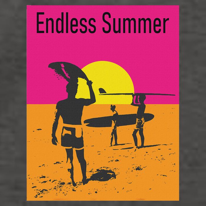 Endless Summer Surf Vector Backpack