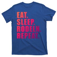 Eat Sleep Ski Repeat Snow Alpin Winter Funny Gift T-Shirt