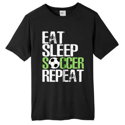 Eat Sleep Soccer Repeat Cool Sport Player Gift Tall Fusion ChromaSoft Performance T-Shirt