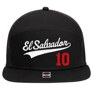 El Salvador Soccer Jersey Camiseta Baseball Beisbol 7 Panel Mesh Trucker Snapback Hat