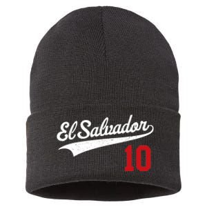 El Salvador Soccer Jersey Camiseta Baseball Beisbol Sustainable Knit Beanie