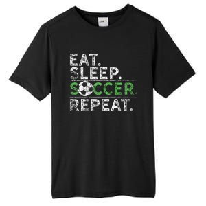 Eat Sleep Soccer Repeat Soccer Player Coach Tall Fusion ChromaSoft Performance T-Shirt