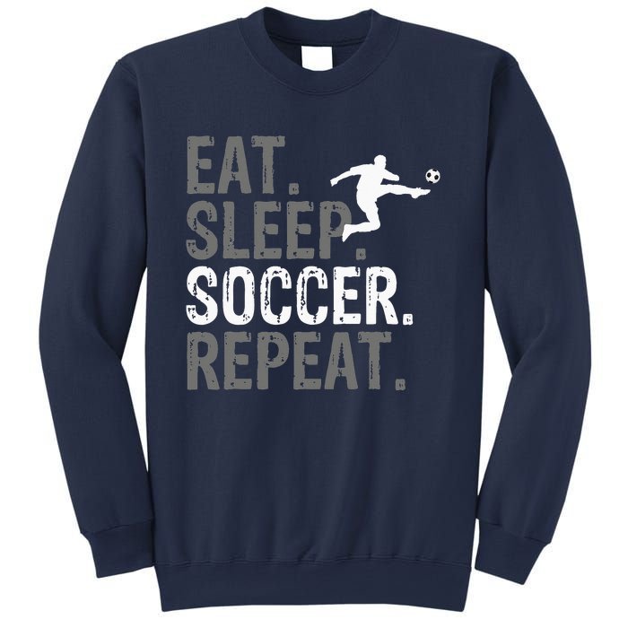 Eat Sleep Soccer Repeat vintage Soccer players Sweatshirt