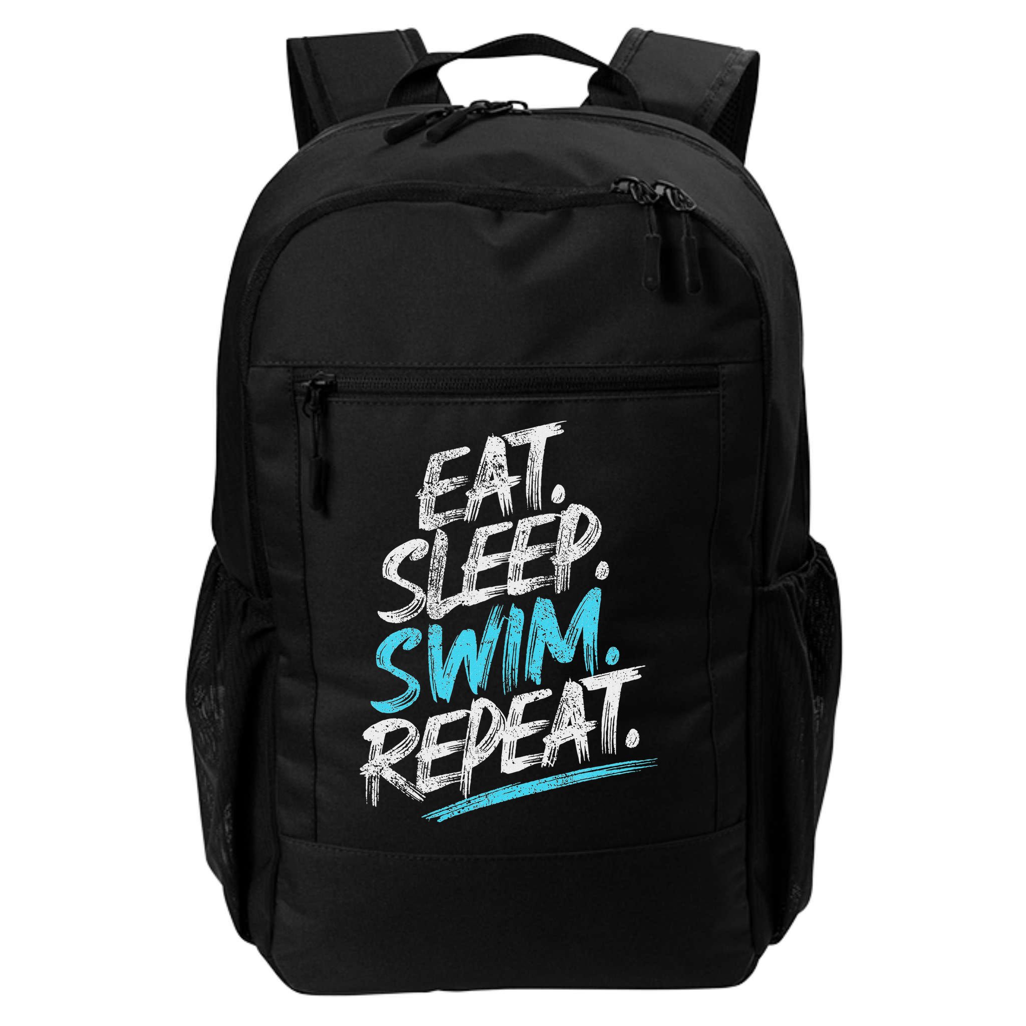 Eat Sleep Swim Repeat Swimming Backpack