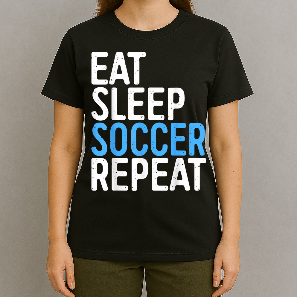 Eat Sleep Soccer Repeat T-Shirt