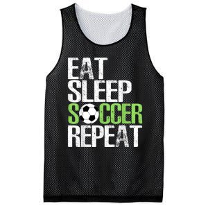 Eat Sleep Soccer Repeat Shirts Cool Sport Player Gift Mesh Reversible Basketball Jersey Tank