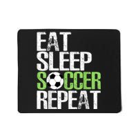 Eat Sleep Soccer Repeat Shirts Cool Sport Player Gift Mousepad