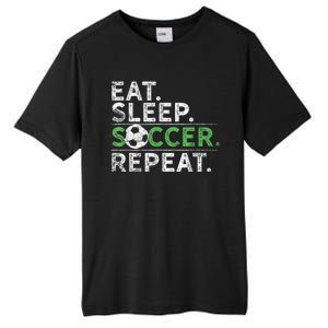 Eat Sleep Soccer Repeat Shirts Soccer Player Coach Boy Tall Fusion ChromaSoft Performance T-Shirt