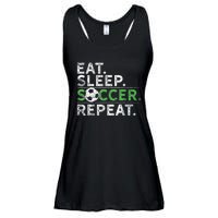 Eat Sleep Soccer Repeat Shirts Soccer Player Coach Boy Ladies Essential Flowy Tank