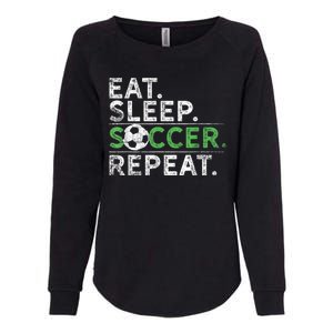 Eat Sleep Soccer Repeat Shirts Soccer Player Coach Boy Womens California Wash Sweatshirt