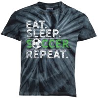 Eat Sleep Soccer Repeat Shirts Soccer Player Coach Boy Kids Tie-Dye T-Shirt