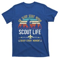 Eat Sleep Scout Repeat Vintage Scouting Scout Life T-Shirt