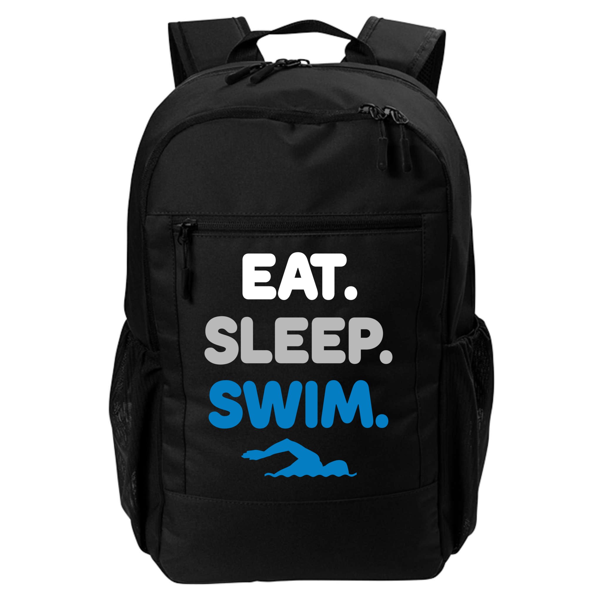 Eat Sleep Swim Swimming Sports Swimmer Athlete Gift Backpack