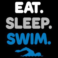 Eat Sleep Swim Swimming Sports Swimmer Athlete Gift Backpack