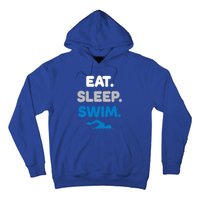 Eat Sleep Swim Swimming Sports Swimmer Athlete Gift Hoodie