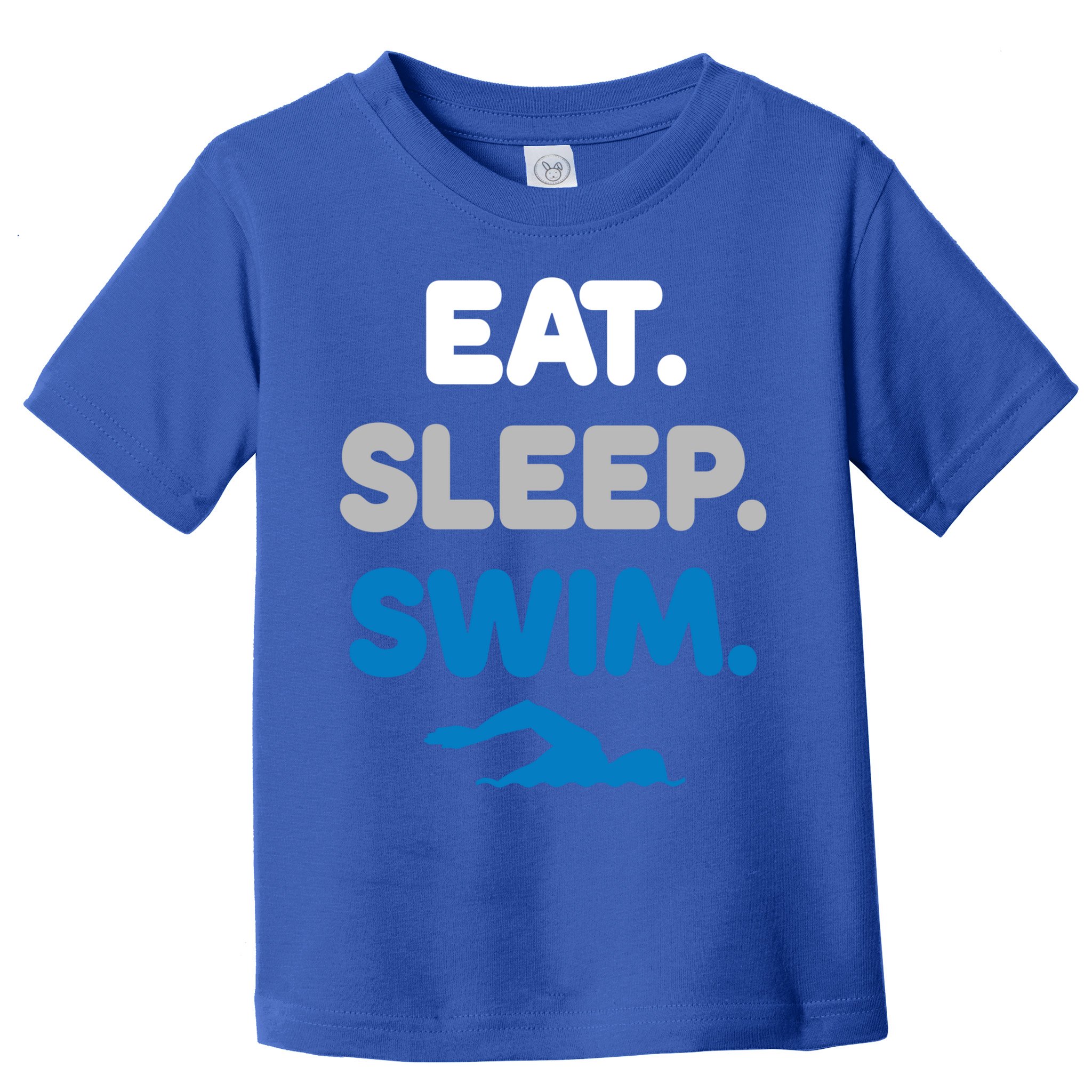 Eat Sleep Swim Swimming Sports Swimmer Athlete Gift Toddler T-Shirt