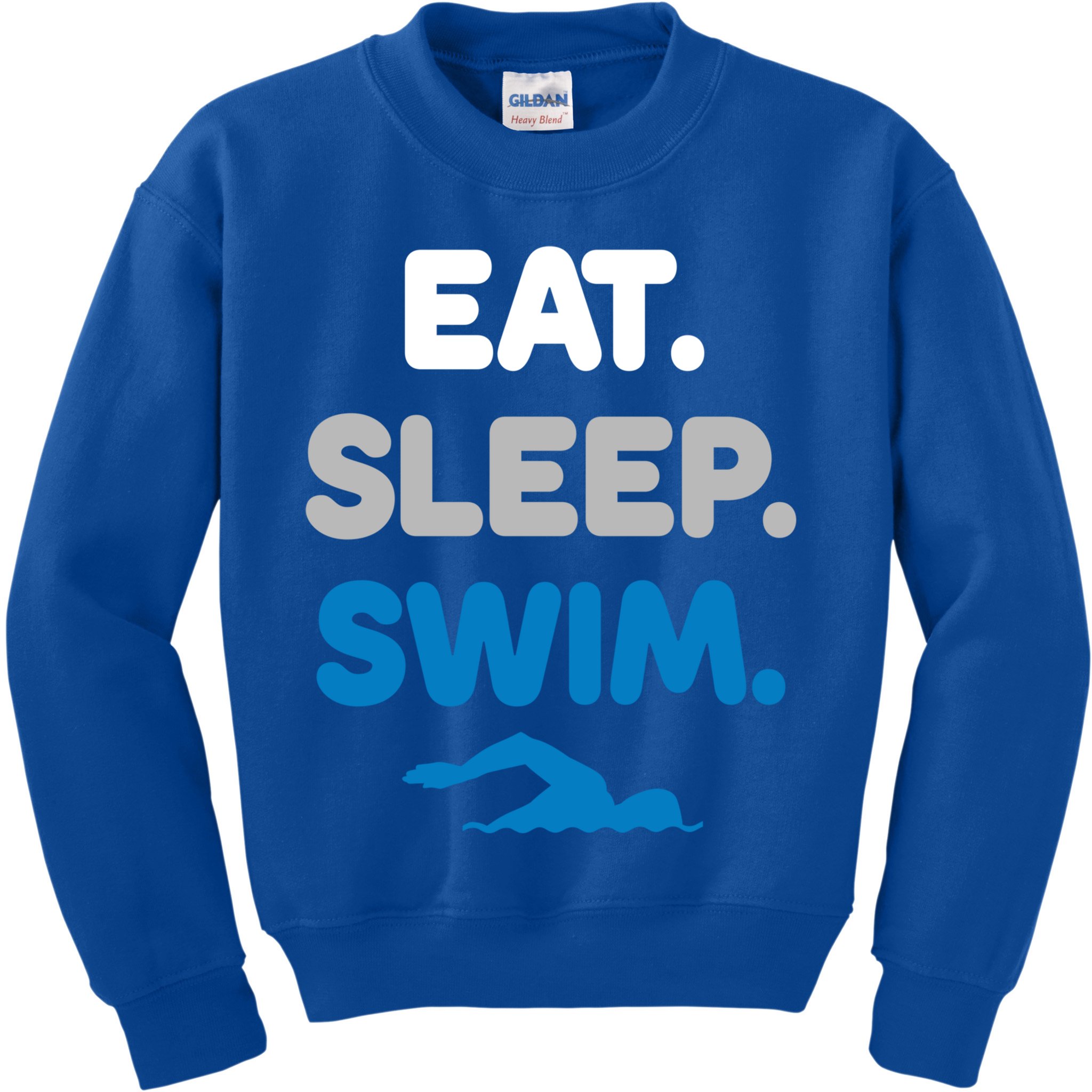 Eat Sleep Swim Swimming Sports Swimmer Athlete Gift Kids Sweatshirt