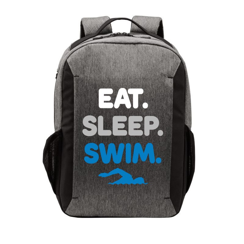 Eat Sleep Swim Swimming Sports Swimmer Athlete Gift Vector Backpack