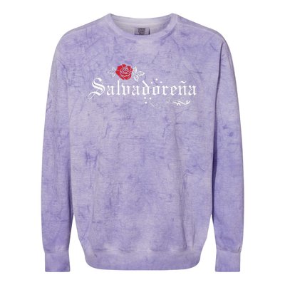 El Salvador SalvadoreñA Colorblast Crewneck Sweatshirt