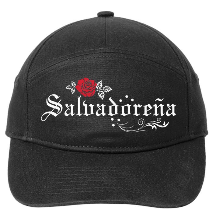 El Salvador SalvadoreñA 7-Panel Snapback Hat