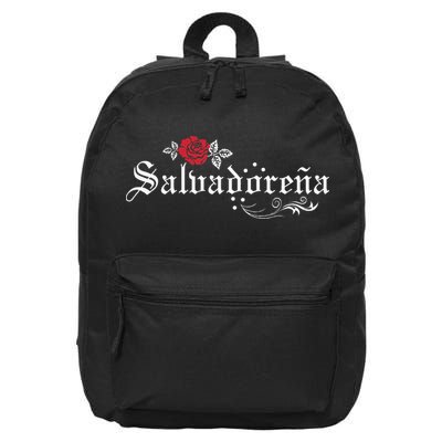 El Salvador SalvadoreñA 16 in Basic Backpack
