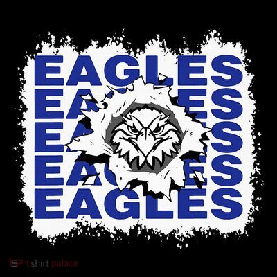 Eagles School Sports Fan Team Spirit T-Shirt