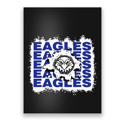 Eagles School Sports Fan Team Spirit Poster