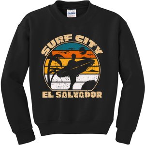 El Salvador Salvadorean Gifts El Salvadoran Roots Kids Sweatshirt