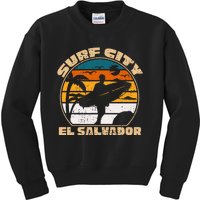 El Salvador Salvadorean Gifts El Salvadoran Roots Kids Sweatshirt