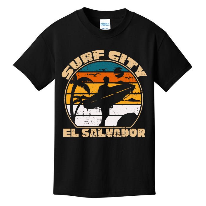 El Salvador Salvadorean Gifts El Salvadoran Roots Kids T-Shirt