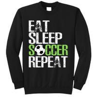 Eat Sleep Soccer Repeat Cool Sport Player Gift Sweatshirt