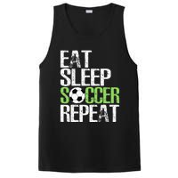 Eat Sleep Soccer Repeat Cool Sport Player Gift PosiCharge Competitor Tank