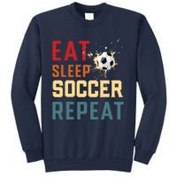 Eat Sleep Soccer Repeat Soccer Gifts For Boy Sweatshirt